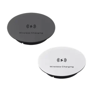 Office Desktop CE-Approved 15 W Wireless Phone Charger, Furniture-Integrated Fast-Charging Recessed Wireless Charger