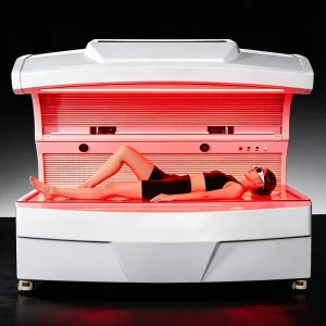 CELIORA E6 Motorized Infrared Red LED Light Therapy Bed 360° Full Body Light Coverage with Multi Wavelength