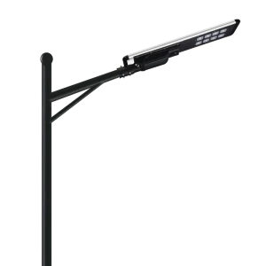 CHZ IST11 All in One Solar Street Light 40W 120W Built in Motion Detection 170lm W IP65 Outdoor