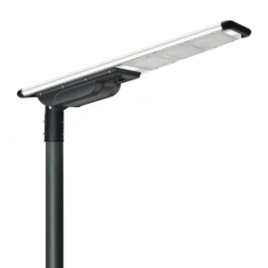 CHZ IST11 App Remote Control All in One Solar Street Light 40W 120W 170lm W LUMILEDS 3030 LED IP65 Smart Home