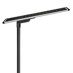 CHZ IST11 Microwave Sensor All in One Solar Street Light 40W 120W 170lm W IP65 Motion Activated
