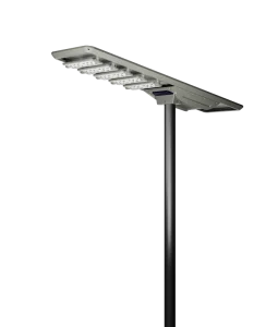 CHZ IST14 SMD5050 LED Solar Street Light 50W 100W 15000lm IP65 All in One for Highway Parking Lot