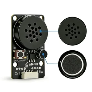 CI1302 Offline AI Speech Recognition Module, Serial Port & IIC Communication, Integrated Voice Interaction, Programmable Sensor