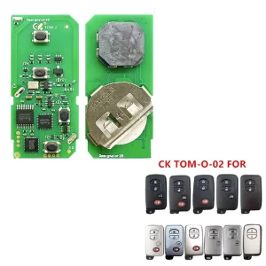 CK TOM Series TOM O 02 4D Universal Smart PCB Remote Circuit Board for Toyota Lexus for Subaru Vehicle Keys Re generate Support