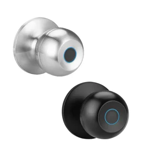 CL O2 Works with Tuya Smart Biometric Fingerprint Door Lock Keyless Entry Security for Wood Door Front Door Easy Installation