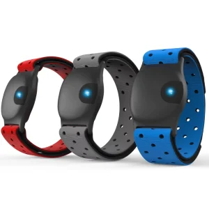 CL840 Smart Fitness Tracker IP67 Waterproof Rechargeable 50 Hour Battery Heart Rate Monitor for 5.0 ANT+ + 5 BPM Accuracy