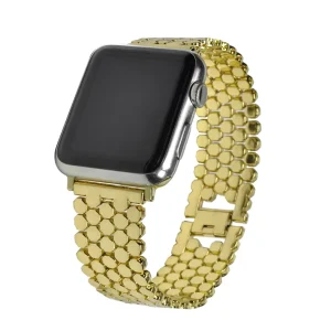 CM Classic Zinc Alloy Wristband Metal Bracelet for Apple Watch 7 6 5 SE IWatch