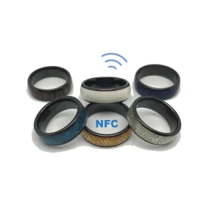 CMRFID 125khz T5577 13.56mhz Rfid Ring Rewrite Dual Chip Ceramic Antenna Magic Nfc Smart Ring for Contactless Payment