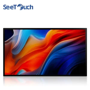 CMS Software Indoor LCD Advertising Display Touch Screen 21.5 Inch Smart Wifi Android Digital Signage