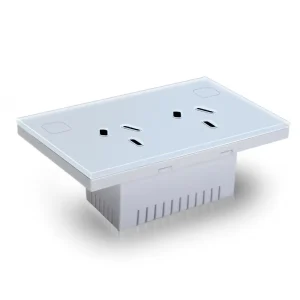CNSKOU New Design AU Australia Standard Remote Control Power Point Double WiFi Tuya Wall Zigbee Smart Socket