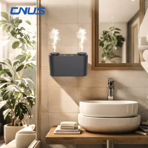 CNUS X4Twins Wall Plug in Waterless Automatic Spray Fragrance Aroma Diffuser Machine with Smart App Remote