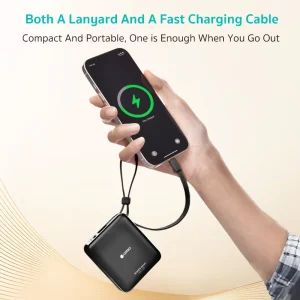 COTECi Customized 22.5w Detachable Plug In Cable 3in 1 Magnetic Wireless Charging Power Bank for Mobile Phone