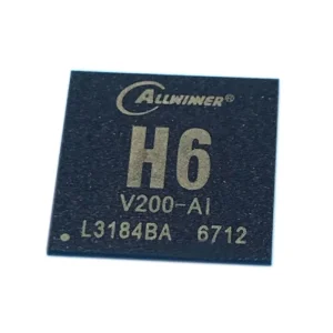 CPU processor 64 bit quad core set top box asic chips FBGA 451 H6 V200 AI for network computer chip