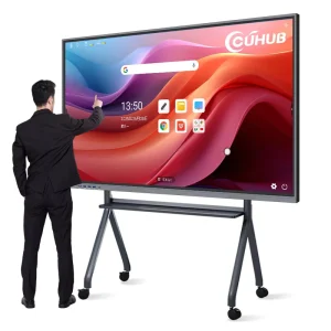 CUHUB ODM 4K Android OPS 55 Inch Interactive Display Smart Board 75 Inch Touch Screen Monitor Interactive Whiteboard