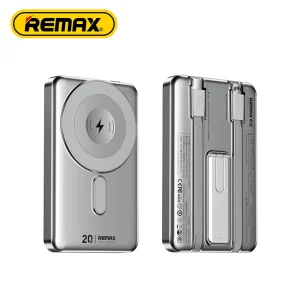 CX-2 Magnetic 15W Wireless Power Bank 10000mAh With Built-in Foldable Stand Dual Fast Charging Power Banks With Cable
