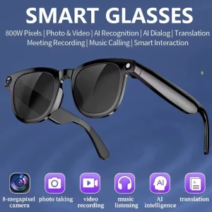 CY01 Smart Glasses Multi Functional Video Photography Call Real Time Translation Smart Glasses with Camera