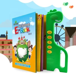 Cambodia & English Numbers Education Ebook Smart Interactive Electronic Learning E Book for Kids Cambodian E-Books