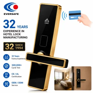 Card Door Lock for Hotels Hotel Electronic Door Lock Hotel Card Door Lock Access Control RFID Smart Hotel Door Lock