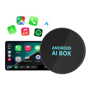 Carplay Android Auto AI Box 3 in 1 Wireless Adapter Smart Streaming Media Box with Netflix YouTube AirPlay OEM Bulk