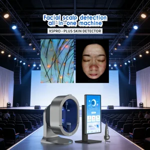 Ce Online Training Ai Face Skin Diagnostics Analyzer Facial Tester Scanner Magic Face Mirror Skin Analysis Machine Skin Analyzer