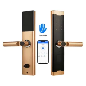 Certified Password Card Key Anti Theft Door Lock TTlock Smart Lock Door for House Home Hotel Apartments Office