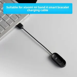 Charger for Original Xiaomi Mi Smart Band 4 NFC Dedicated Charging Dock Smart MiBand Mi Bracelet Black Charge Cradle (MC001)