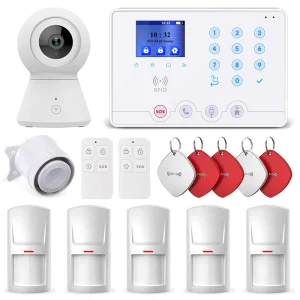 Cheapest Tuya 4G Smart Life WiFi GSM Alarm Security System Anti Theft Alarm Kit RFID