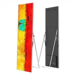 China Designed P2.5 Indoor Portable Smart Advertising LED Screen Poster Display for Shopping Malls Atemid