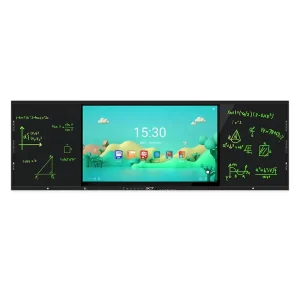 Cintoe 86 Inch Android Whiteboard 20 Points IR Touch Screen Anti glare I3 I5 I7 OPS Optional Interactive Blackboard for School