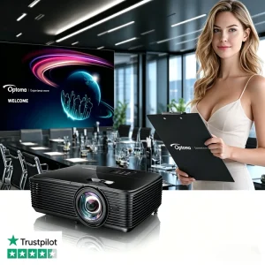 Classroom YEW8984ST Projector 4000 Lumens with 10 000-Hour Lamp Life and DLP
