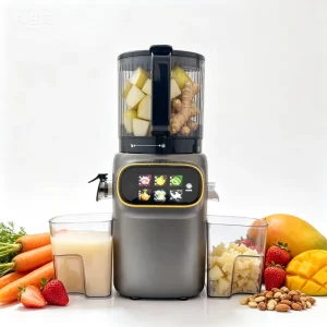 Cold Press Juicer Slow Masticating High end Nutrient Rich High Yield Quiet DC Motor 350W Wide Mouth Multifunction Household 2.5L