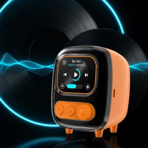 Colorful Desktop AI Smart Speaker with 320×240 LCD Touch Screen Bluetooth 5.3 Wireless Music Player Perfect Gift