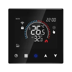 Colorful Display Touchscreen Digital Thermostat for Sauna Room Heating Controller Thermostat with APP WIFI Tuya Smart Thermostat