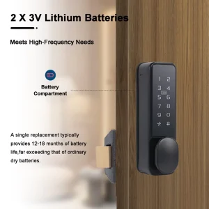 Commercial Digital Smart Lock Cloud Waterproof Fingerprint / Pin Code Password Lock for Aluminum/Steel/Brass Warehouse Doors