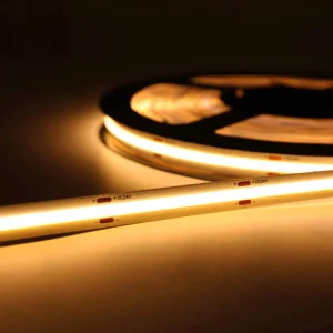 Commercial Grade Dot Free FPC 8mm PCB Cove Lighting DC24V 480 Chips Per Meter CRI90 No Dark Spots IP65 COB LED Strip Light