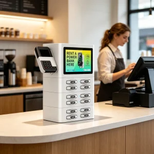 Commerical 12 Slots POS Phone Charging Machines with Screen