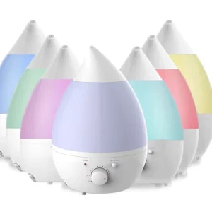 Cool Mist Smart Air Humidifier 1.3L air Silent Household Mist Type Humidifier Ultrasonic with LED Night Light for Home