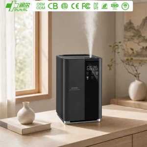 Cool and Warm Mist Moisture Smart Remote Control Ultrasonic Air Humidifiers With Uv Light for Home