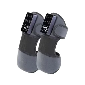 Cordless Electric Knee Massager Heating Vibration Hot Compress Belt Arthritis Pain Relief Joint Muscle Pain Relief Massage Belt
