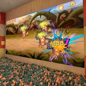 Cost Effective Ball Smashing Interactive Projection Game Equipment Indoor Playground System Children Activity Centers