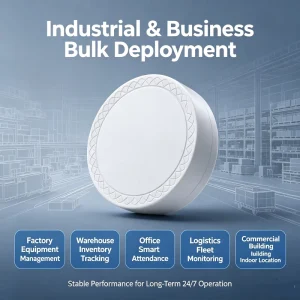 Cost-Effective Indoor Positioning BLE Beacon Tracker Tag Temperature-Sensitive L3 Industrial Ble tracker Gateway Ibeacon Sensor
