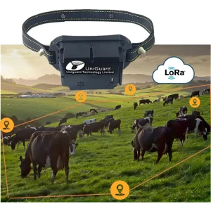 Cow Tamper Proof Collar With 20000mAh Battery Anti Interference Remote Location Alerts for Smart Farming Cow Collars Monitoring