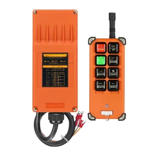 Crane Gantry Industrial Remote Control Switch FSK Frequency Hopping Anti-Interference Electric Hoist Handle Waterproof Plastic