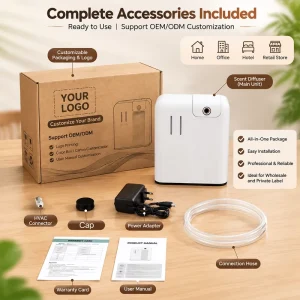 Crearoma Diffuser Luxuriant Home 300ml Wifi bluetooth Remote Control Humidifier Smart Aroma Diffuser Hvac Wall Scent Diffuser