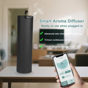 Crearoma Popular Competitive Diffuser with Wall Plug Table top Light Track Smart Aroma Diffuser