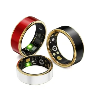 Cross-border New Smart Ring Heart Rate Blood Oxygen Sleep Monitoring IP68 Waterproof Titanium Steel IER-261 5 Days