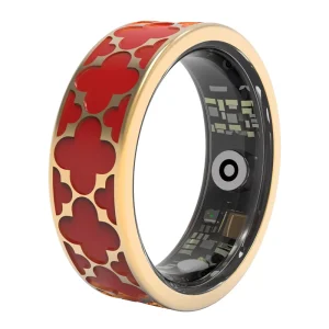 Cross border Smart Wearable Health Monitoring Heart Rate Blood Oxygen Sleep Sports Step Counting Ring Traditional Enamel Color