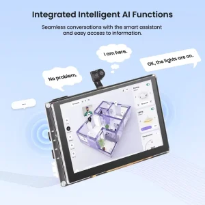 CrowPanel Advanced 5inch ESP32 P4 HMI AI Display 800×480 Capacitive IPS Touch Screen with WiFi 6 Without Camera