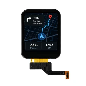 Custom 1.69 Inch TFT LCD Module 240×280 IPS Full View AA 27.97×32.63mm SPI 4line 230cd m Brightness for Wearable Device