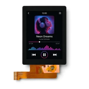Custom 1.77 Inch TN TFT LCD Module LED Backlight 128×160 Clear Display Compact FPC ST7735P3 IC Consumer Electronics Project